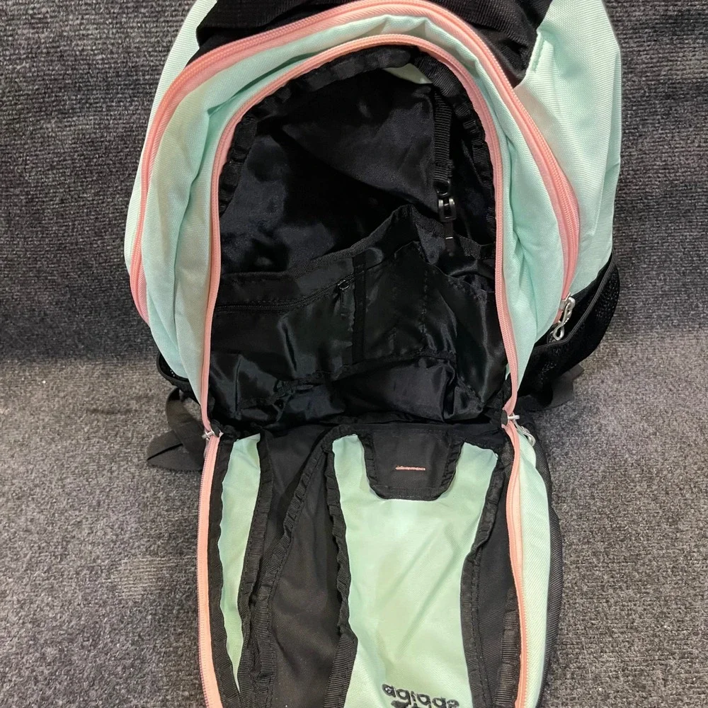 Adidas 141344C 31L Daypack Pink / Black / Mint Green Journal Laptop Backpack‎